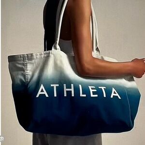 Athleta Tote Bag. Gym, beach, travel, shopping, office, school etc. NWOT.